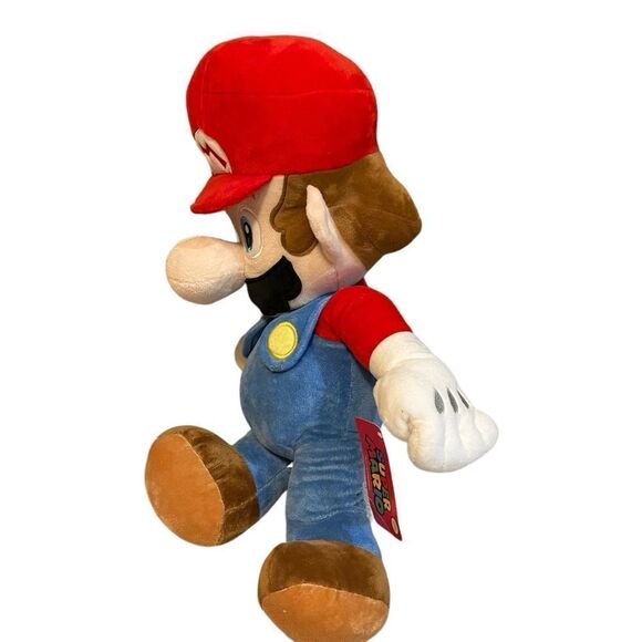 NWT Authentic Nintendo Licensed Super Mario 24" Inch Super Soft Plush Doll Toy - Picture 2 of 7